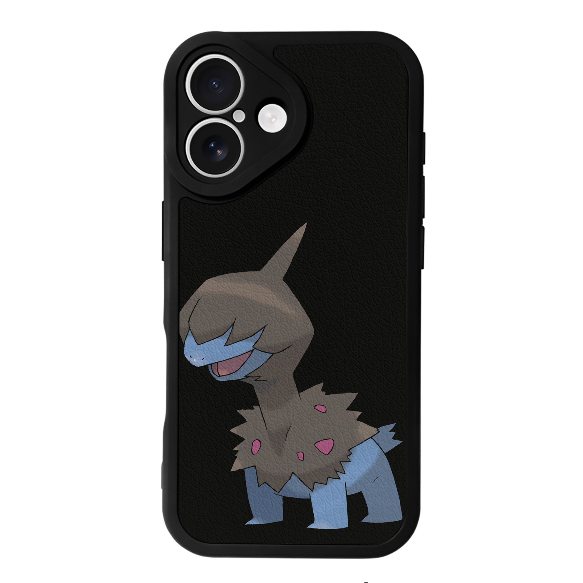 （画像用） ポケットモンスター Pokémon 【iPhone 16シリーズ対応】シリコンスマホケース（レザー調） 材質：シリコン